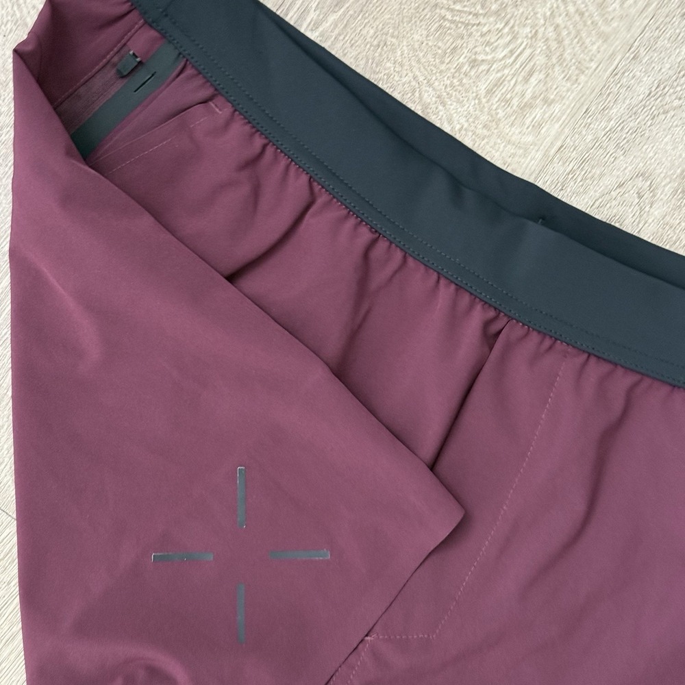 Ten Thousand The Interval Short No Liner 5 Inch Maroon Men's 2XL Performance